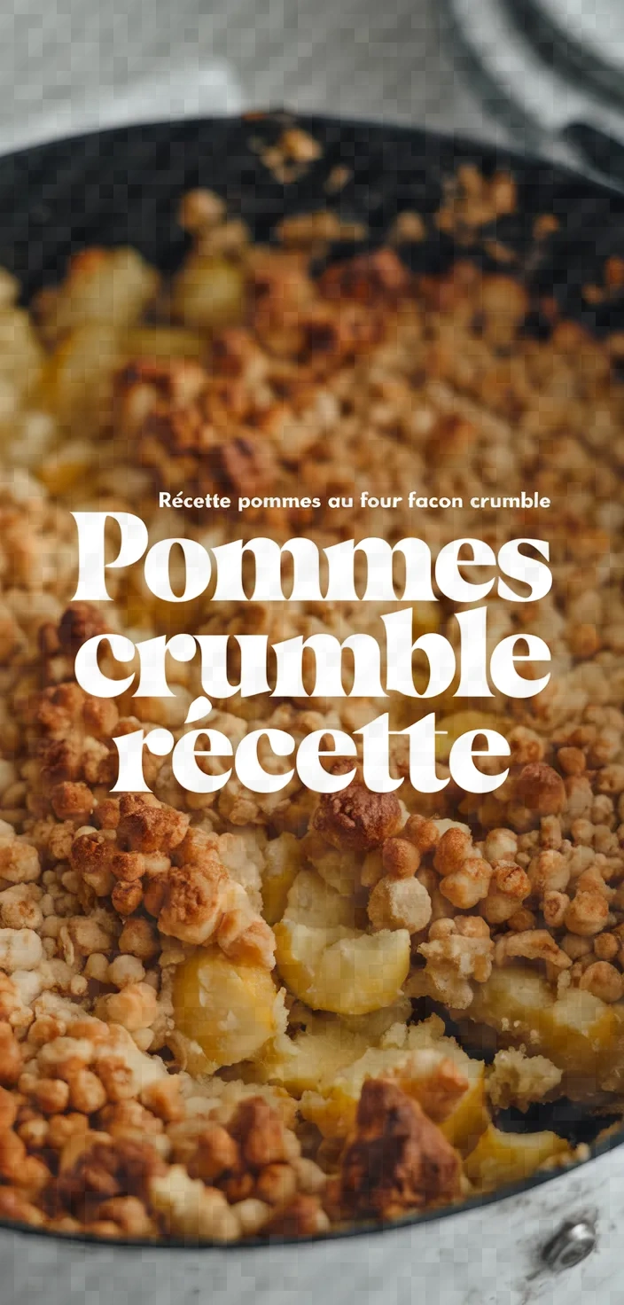 Recette Pommes Au Four Facon Crumble Recipe