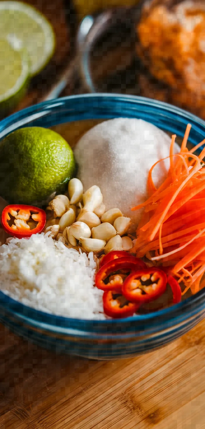 Ingredients photo for Sauce Nuoc Mam Vietnamien Sauce De Poisson Recipe