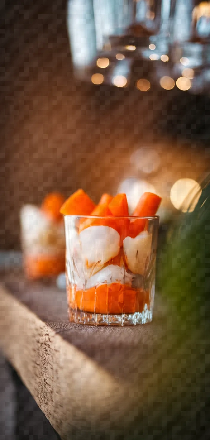 Scallops And Carrot Verrine Recipe