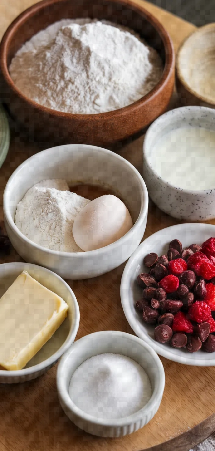 Ingredients photo for Scones Petite Pause A Langlaise Recipe