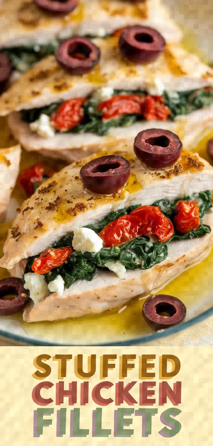 Stuffed Chicken Fillets Recipe