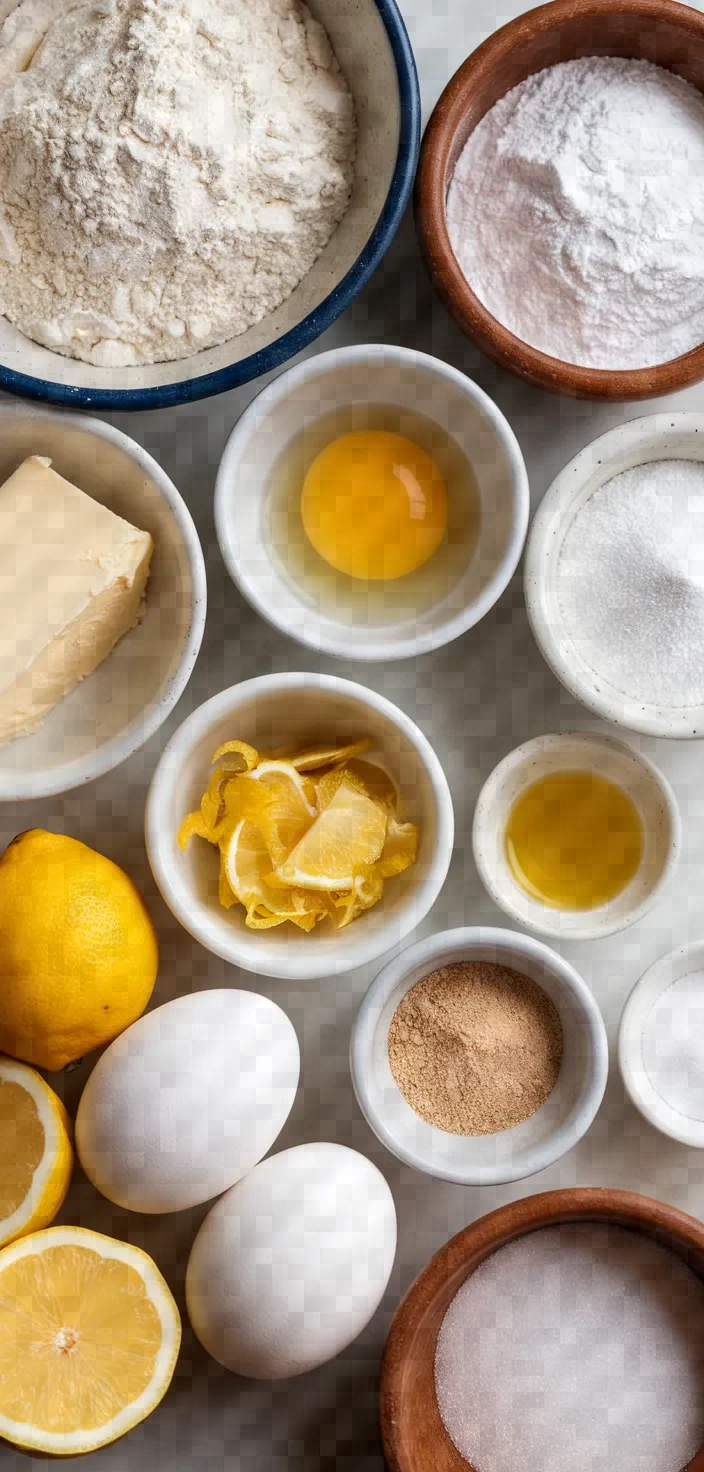 Ingredients photo for Tartelettes Citron Meringuees Recipe