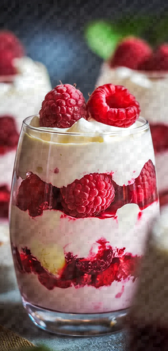 Verrine De Panna Cotta Aux Framboises Recipe