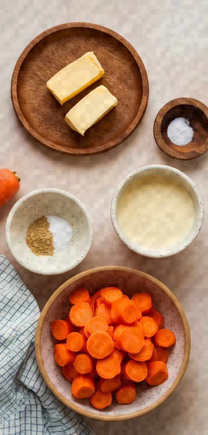 Ingredients photo for Carrot Puree Recipe