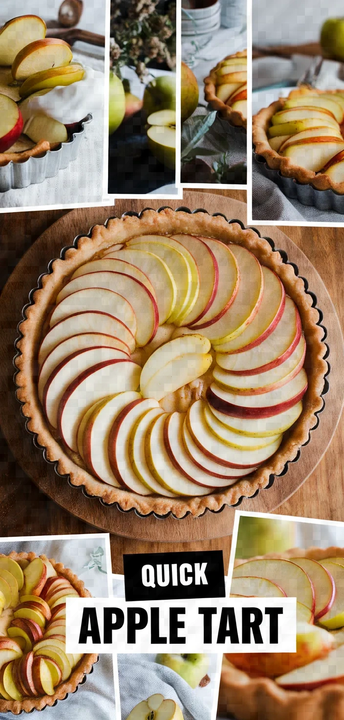 A photo of Quick Apple Tart Recipe