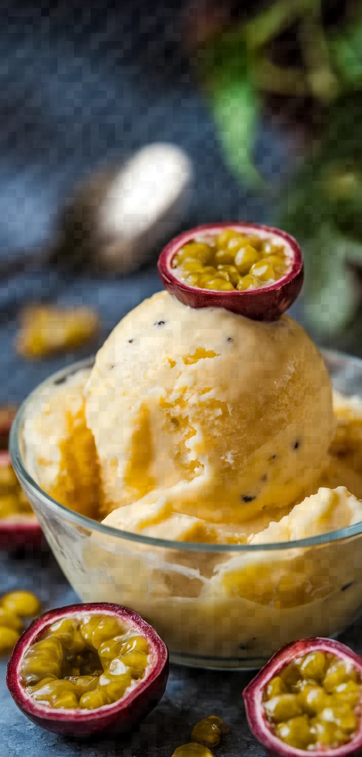 Passion Fruit Sorbet Recipe