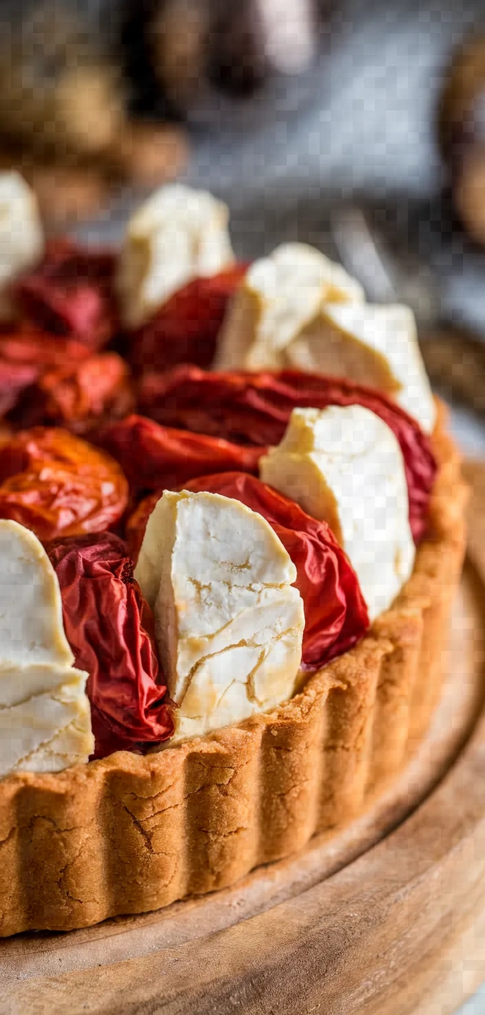 Tarte Tatin Aux Tomates Sechees Et Au Fromage De Chevre Recipe