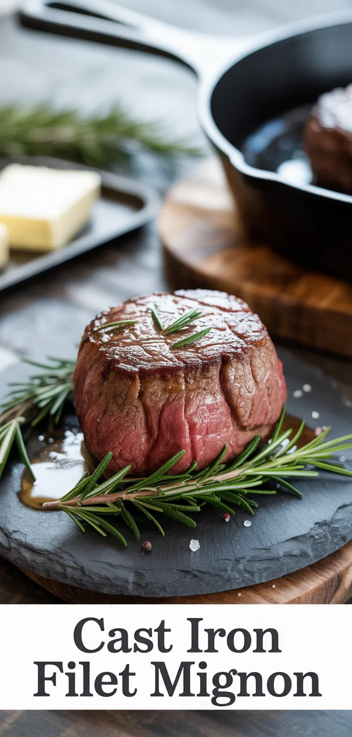 Cooking Filet Mignon In Cast Iron Pan Recipe - Paris Plates