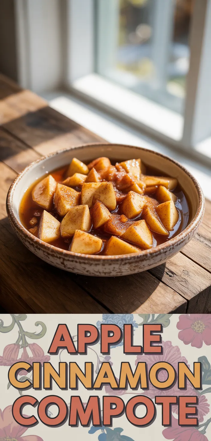 Easy Apple Compote Recipe With Cinnamon And Brown Sugar - Paris Plates